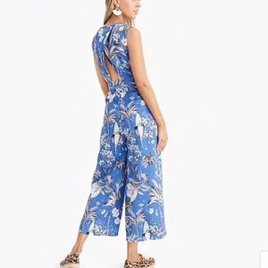 J. Crew Pants - J crew wrap back jumpsuit Ratti tropical toile 0 J. Crew Pants - J crew wrap back jumpsuit Ratti tropical toile 0